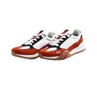 Kappa Authentic Arklow Jr Lace, Chaussures de Sport pour Homme, Multicolore (White Blue DK Red DK India), 35 EU