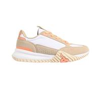 Kappa Authentic Arklow Wo Chaussures de Sport pour Femme, Blanc/Beige (Biscuit Orange Pea), 39 EU