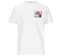 Kappa Authentic Broy T-Shirt Mixte, Blanc, M