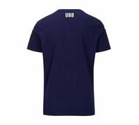 Kappa AYBA 8 UBB Tee UBB | Man | Size M | Blue Marine/Brown Bordeaux