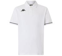 Kappa Barli Short Sleeve Polo Blanc 4XL Homme