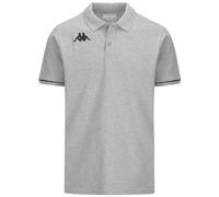Kappa Polo Barli Homme manches courtes gris 2XL