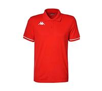 Kappa - Polo Barli pour Homme - Rouge - Taille 4XL
