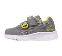 Kappa Baskets Jak M Kids Unisexes, Gris Citron Vert., 21 EU