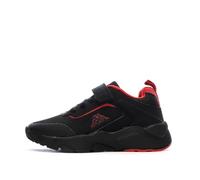 Kappa Baskets Noires/Rouge Garçon Logo Safir 2