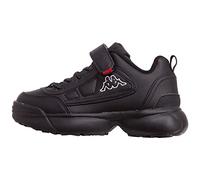 Kappa Baskets Rave Nc K Kids Unisexes, Noir, 31 EU