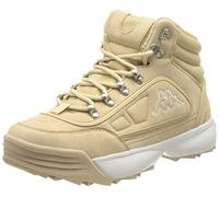 Kappa Baskets Shivoo Ice Hi Unisexes, Sable Blanc, 37 EU
