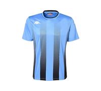 Kappa BUGO T-Shirt, Bleu Clair, Noir, 3XL Homme