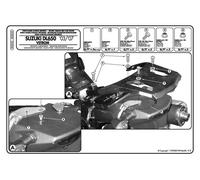 KAPPA CADAUDE DE VALISES LATÉRALES MONOKEY SIDE SUZUKI DL 650 V-STROM