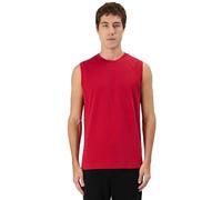 Kappa Cadwal Korporate Man Tee T-Shirt Technique Confortable et Stylé, Couleur Red Pepper et Deep Red, Taille XL