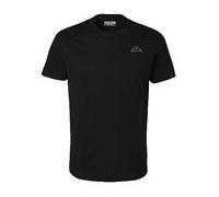 Kappa Cafers Slim Tee T-Shirt, Noir, XXL Homme