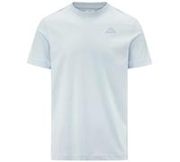 Kappa Cafers Slim Tee T-Shirt Technique Confortable et Stylé, Couleur Blue Ballad et Blue Forget, Taille 12Y