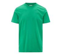 Kappa Cafers Slim Tee T-Shirt Technique Confortable et Stylé, Couleur Green Blarney et Green Freeze, Taille 12Y