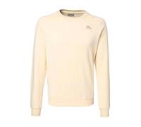 Kappa Caimali SWT Sweat, Blanc/Beige, L Homme