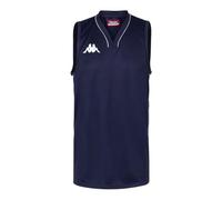 Kappa Cairo Maillot de Basket-Ball Homme White Blue FR : Taille Unique (Taille Fabricant : 8Y)