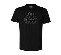 Kappa Camiseta Cremy Tee T-shirt, Noir, XXL EU