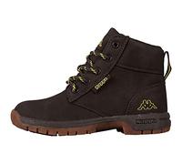 Kappa Cammy K Mixte Enfant Bottes & Bottines Classiques, Noir Citron Vert, 28 EU