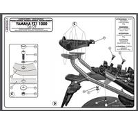 KAPPA CENTRAL TOP CASE RACK YAMAHA FZ1 1000 (06-15) (SANS PLAQUE)