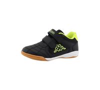 Kappa Chaussures De Salle Pour Enfants Noir-Néon Jaune 95K0233002