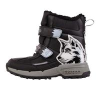 Kappa Claw II TEX K Boys Botte de Neige, Black Ice, 28 EU