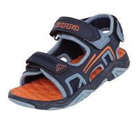 Kappa Code de Style : 261017k Milos II K Boys Sandale, Bleu Marine Moyen, 30 EU