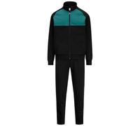 Kappa - Combinaison, homme, noir, coton, sport. Logo Fadi, taille: M