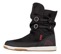 Kappa Cream Bottes & Bottines Souples, Noir (Black/Pink 1122), 36 EU