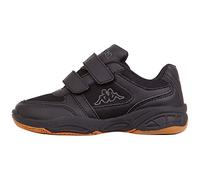 Kappa Dacer Kids Sneakers Basses, (Black/Grey 1116), 31 EU