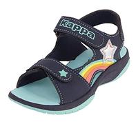 Kappa Deutschland Sandales PELANGI K pour garçon - Unisexe - Enfant - 261042K - Bleu marine/menthe, 27 EU, Menthe marine, 27 EU