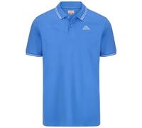 Kappa Ezio 2 Polo Homme Confortable et Stylé, Bleu Ultramarine et White, Taille 3XL
