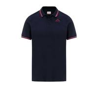 Kappa Ezio 2 Polo Man Tricot, Bleu, 4XL Mixte