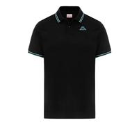 Kappa Ezio 2 Polo pour Homme Noir Taille 4XL, Noir, 4XL