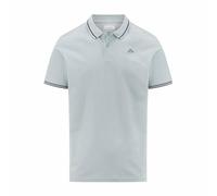 Kappa Ezio Korporate Man T-Shirt, Gris/Bleu, XXL Homme