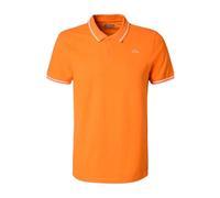 Kappa Ezio Korporate Man T-Shirt, Orange/Blanc, S Homme