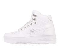 Kappa Mixte Fallou pour Femme Chaussure de Course sur Route, 1016 White Grey, 41 EU
