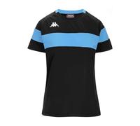 Kappa Dareta T-Shirt, Noir/Bleu, M Femme