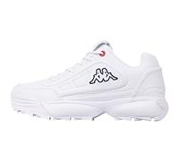 Kappa Femme Rave Nc Sneakers Basses, Blanc (White 1010), 39 EU