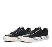 Kappa Femme Tudy Wo Chaussure de Gymnastique, Noir Gris Argenté, 37 EU