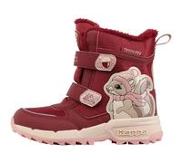 Kappa Flake Ii Tex K Bottes de neige pour fille, Dk Red Rosé, 33 EU
