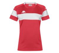 Kappa Fléchette Tricot, Rouge, Blanc, M Femme
