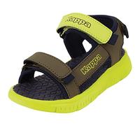 Kappa Garçon Unisex Kinder Code Style : 260886mfk Kana MF K Sandale, Vert armée, 29 EU