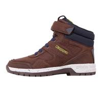 Kappa Garçon Unisex Kinder Lithium Kids Baskets Hautes, (Brown/Navy 5067), 27 EU