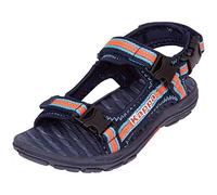 Kappa Garçon Unisex Kinder Rusheen Kids Sandales Bride Cheville, Bleu (Navy/Coral 6729), 32 EU