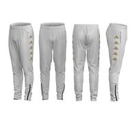 Kappa Gaston Pants Blanc,Gris 14 Years Enfants
