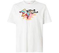 Kappa Gianto T-Shirt Technique Confortable et Stylé, Bleu Marine et Bleu MD Cobalt, Taille S