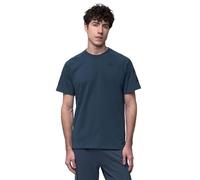 Kappa GONNI T-Shirt pour Homme en Coton Coupe régulière avec col Rond et Manches Courtes Style Sportif Bleu Taille M