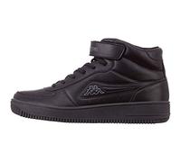 Kappa Homme Bash Mid Baskets Hautes, Noir (Black/Grey 1116), 45 EU