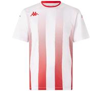 Kappa T-shirt manches courtes Bugo Rouge/Blanc Homme M