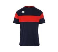 Kappa Homme Dareto T-Shirt, Bleu Marine, Rouge, XXL EU