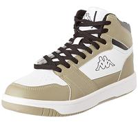 Kappa Homme Logo Basil MD Chaussure de Marche, Beige Sage White Bla, 42 EU